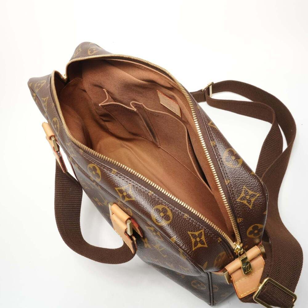 LOUIS VUITTON Authentic Brown Monogram Shoulder Bag - Picture 11 of 13